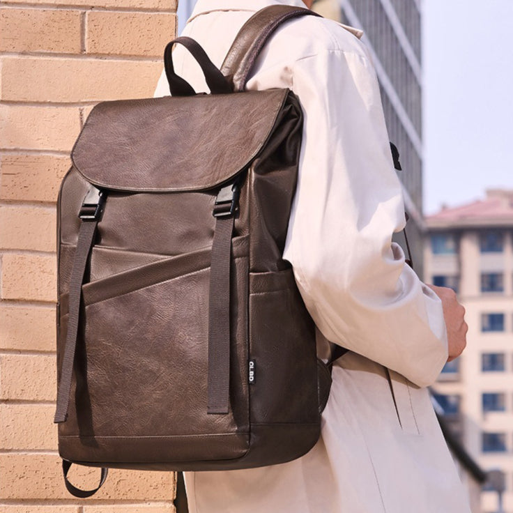 致青春|2025秋冬新款男士休閒雙肩包時尚大容量長短途旅行收納包學生書包「9762-132」25.10-1