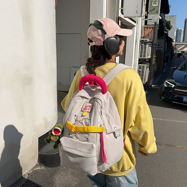 致青春 | 潮流雙肩背學生男女電腦書包多功能大容量戶外休閒旅行大學生背包「1933-37」24.02-2