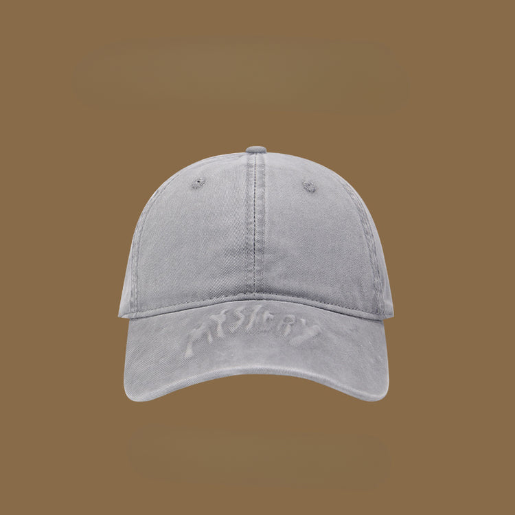 流行帽子|早春新款棒球帽子女純棉軟頂寬檐顯臉小遮陽帽學生穿搭鴨舌帽子男「C4883」24.12-5