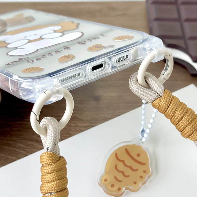 手機殼|蘋果15手機殼蘋果殼夏天iPhone14pro適用12卡通13掛繩鏡面殼「LR0849」24.07