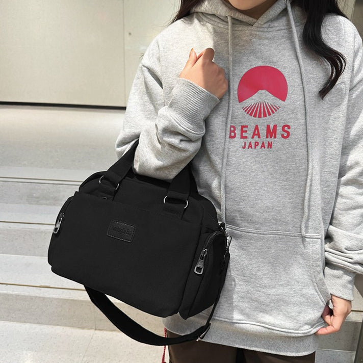 致青春|跨境女士斜背包2024新款潮流單肩包日系大容量帆布百搭手提「668-280」24.03-2