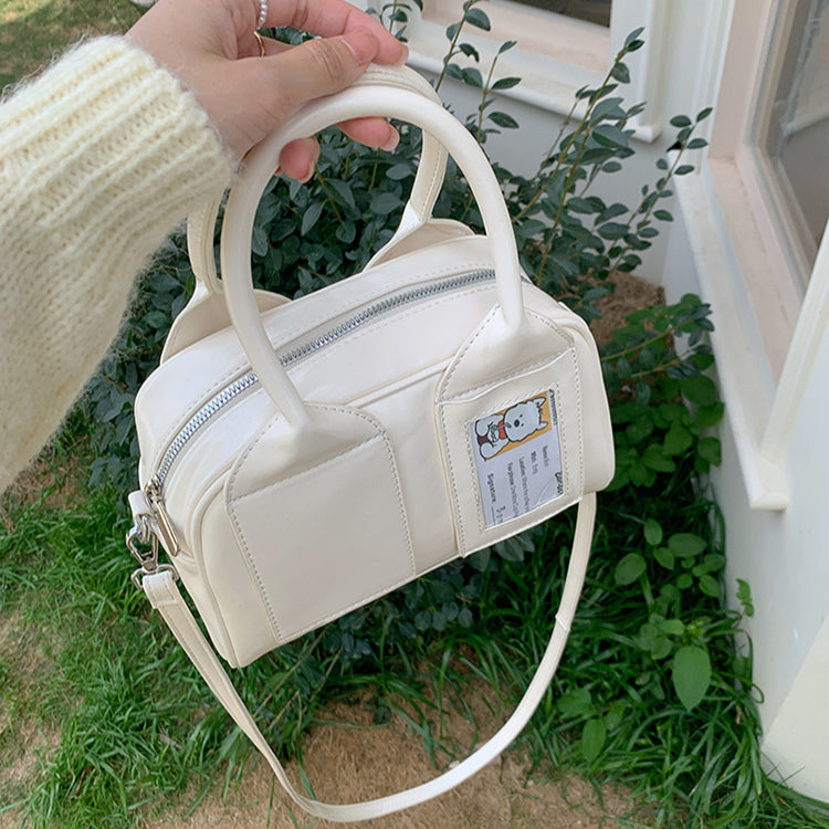 日韓流行|韓版高級感手拎枕頭包2025新款小眾設計潮流時尚單肩包百搭斜挎包「9551#」25.03-2