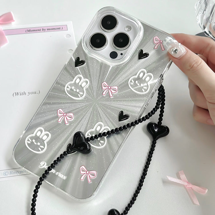手機殼|蘋果15手機殼女iPhone14卡紙11適用12羽紗13Pro大孔透明78xs「WYB0851」24.07