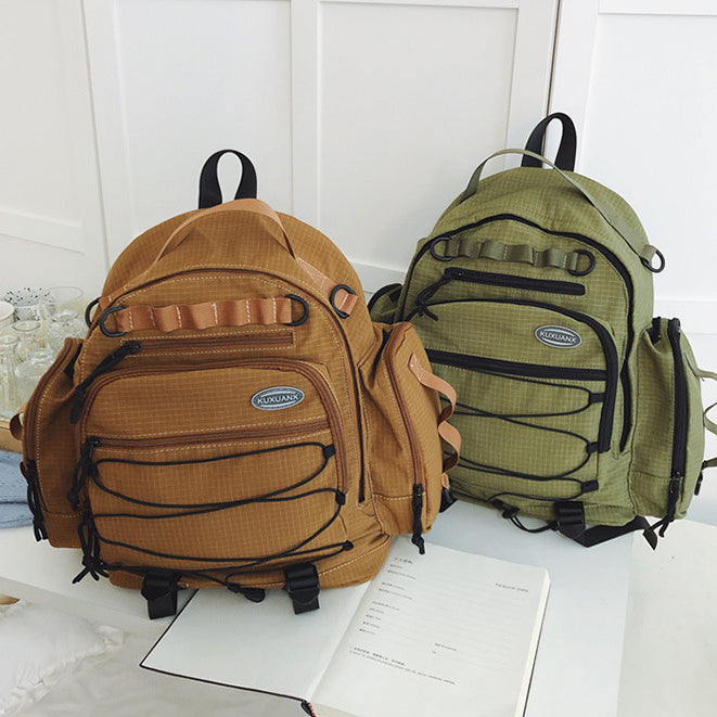 致青春|小眾高中生旅遊輕便背包 大容量運動戶外登山雙肩包女學生書包「8241-136」25.08-4