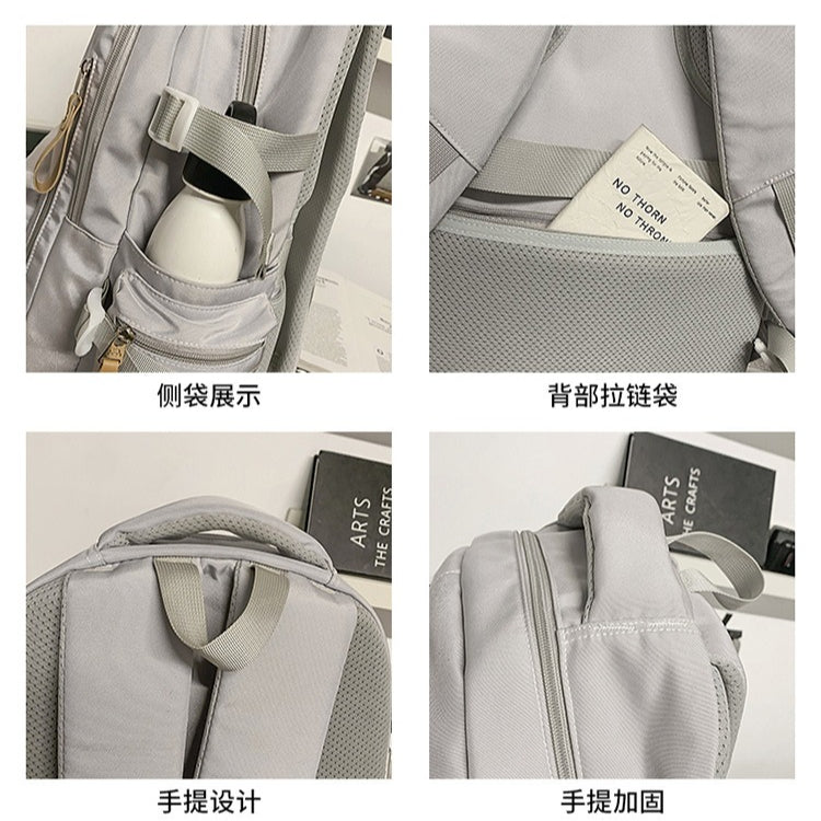 致青春|書包女國中女生學生背包高中大學生旅行雙肩包大容量休閒百搭雙肩背包「2560-148」25.11-2