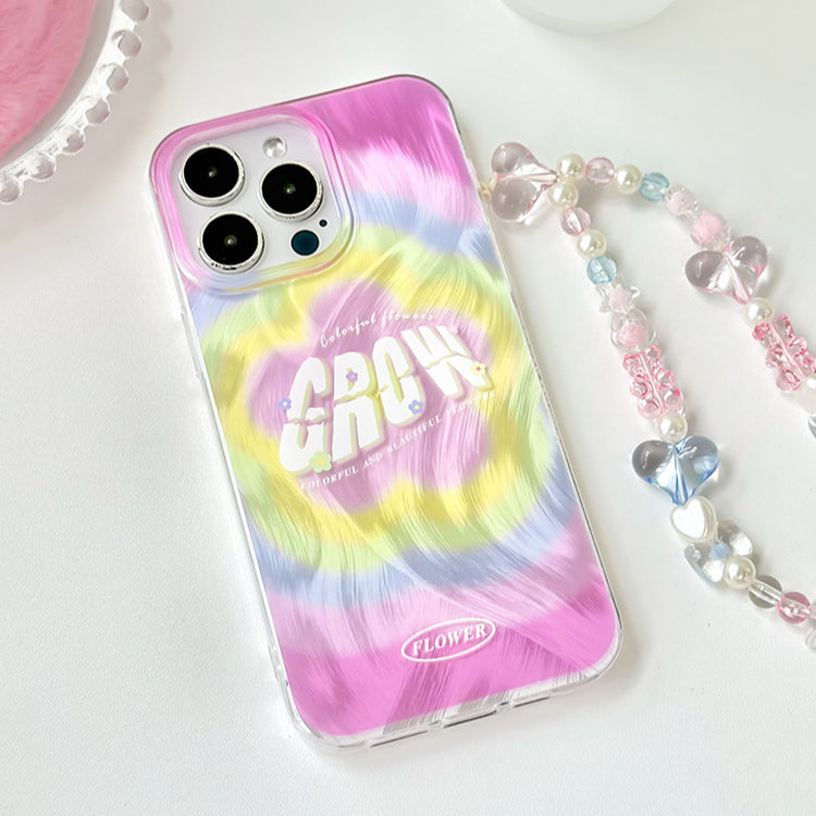 手機殼|iPhone15羽紗手機殼女蘋果14/13promax手鍊11適用12大孔透明「LR0923」24.07