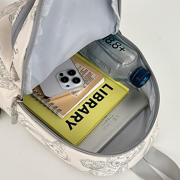 致青春|日系ins風休閒小挎包輕便書包森系小清新甜美女孩逛街大容量胸包「6081-118」24.06-4