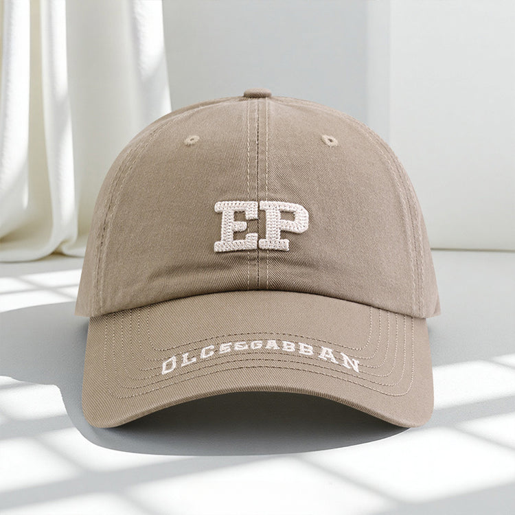 流行帽子|韓版ins刺繡字母帽子女百搭顯臉小鴨舌帽學生情侶戶外休閒棒球帽「C3622AA」25.07-5