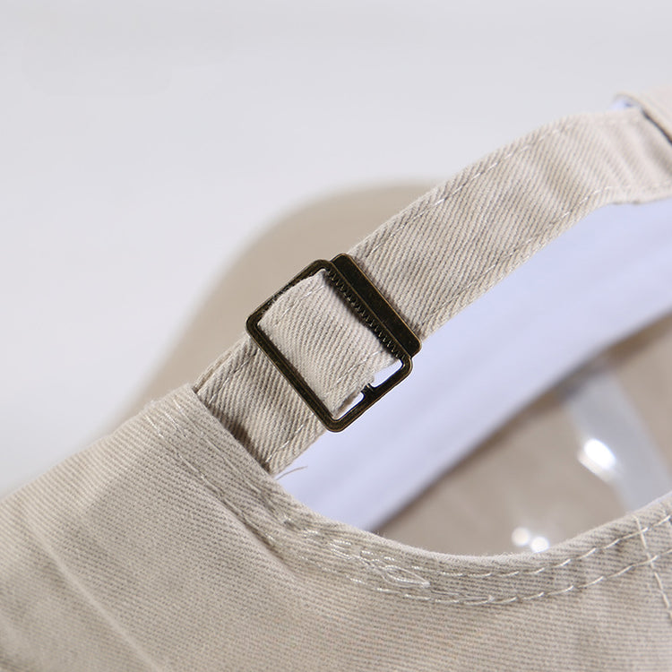 流行帽子|2025新款韓系復古帽子女字母刺繡棒球帽男休閒百搭防曬遮陽鴨舌帽「C5491」25.08-3