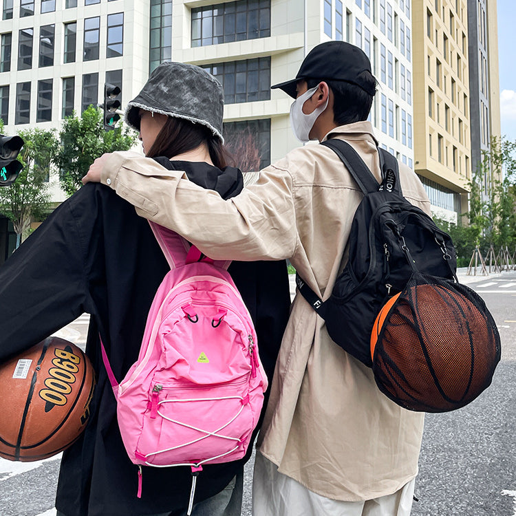致青春|旅遊輕便小背包女2024新款戶外登山包超輕防細雨尼龍休閒小書包男「8019-128」24.10-1