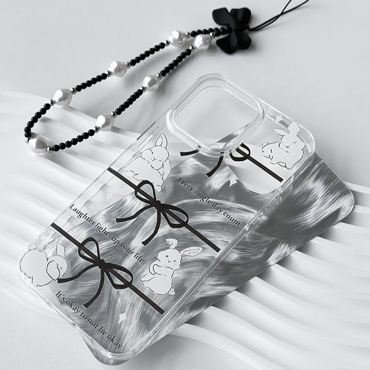 手機殼|iPhone15pro羽紗手機殼女12/13Pro大孔透明蘋果14 11適用「WL0096」24.07