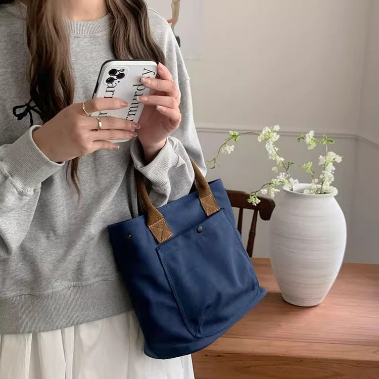 日韓流行|2024新帆布包女托特包女式時尚手提布包布藝包日式小布包女包「9367#」24.05-2