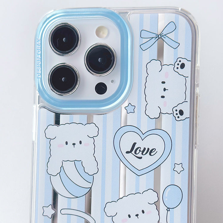 手機殼|蘋果15掛繩鏡面iPhone14pro適用12/11promax手機殼蘋果殼夏天「WM0538」24.07