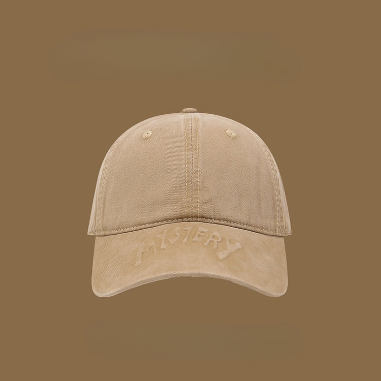 流行帽子|早春新款棒球帽子女純棉軟頂寬檐顯臉小遮陽帽學生穿搭鴨舌帽子男「C4883」24.12-5