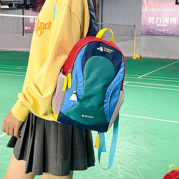 致青春|戶外登山包輕盈透氣大容量運動雙肩包小眾設計感學生書包「6219-128」25.09-3