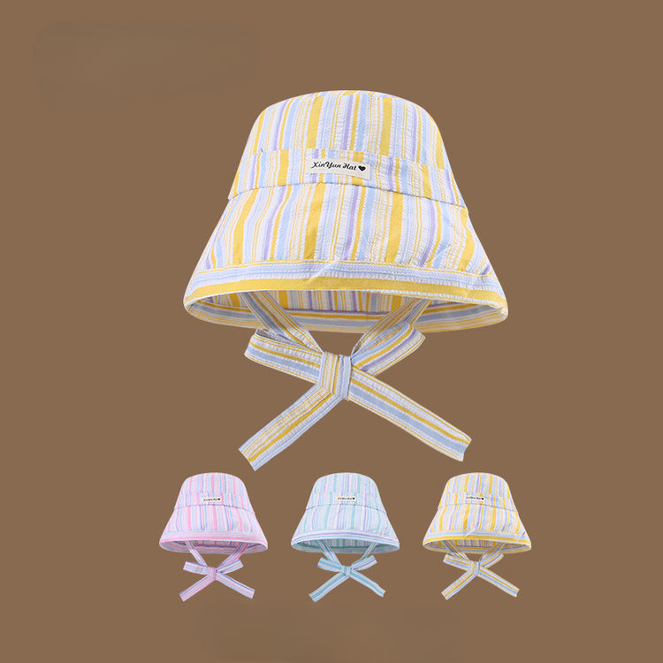 流行帽子|遮陽防曬帽子女夏季甜美可愛大帽檐漁夫帽休閒田園風顯臉小太陽帽「C5286」25.06-1