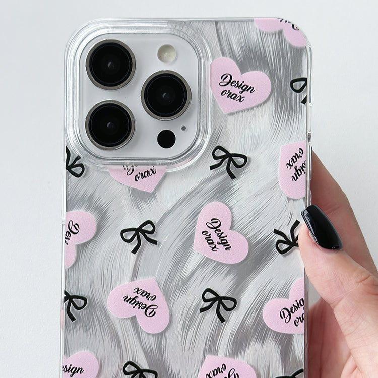 手機殼|iPhone15Pro羽紗手機殼女蘋果13/14適用12大孔透明11Promax「WYB0852」24.07