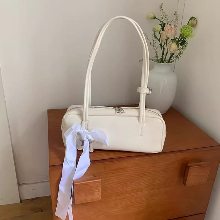 日韓流行|韓版春夏季包女2024新款枕頭包高級感單肩包休閒百搭手提腋下包「9364#」24.05-1