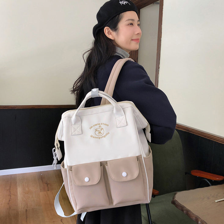致青春|日系ins書包甜美少女中小學生三到六年級森系小清新學院風雙肩包「875-380」24.04-1
