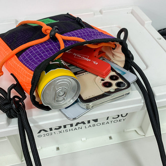 致青春|小挎包男款機能工裝包男生學生潮流運動單肩小背包斜挎包「160-116」25.07-5