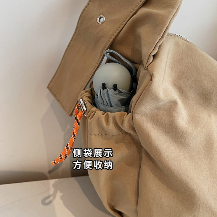 致青春 | 大容量餃子包包女2025新款潮流男女旅行包休閒通勤單肩斜挎包「2505-126」25.02-3