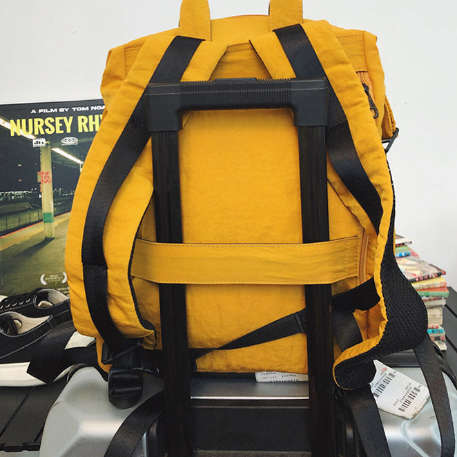 致青春|秋冬休閒雙肩包情侶款戶外旅行登山背包韓系輕便撞色手提背包「8245-130」25.08-4