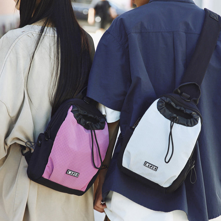 致青春|戶外雙肩包大容量防水旅行多用小背包男女通用休閒胸包「6067-124」25.07-5