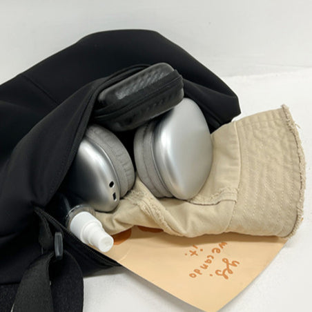 致青春|休閒簡約大容量托特包女2024新款潮流單肩包通勤純色斜挎包「80633-122」24.10-5