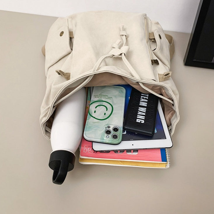 致青春|高顏值雙肩包女潮牌輕便旅行背包韓版休閒電腦包國中生高中生書包「1275-138」24.06-4