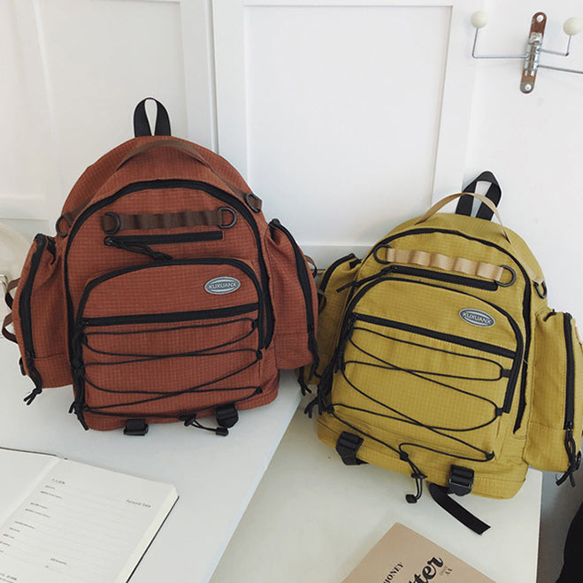 致青春|小眾高中生旅遊輕便背包 大容量運動戶外登山雙肩包女學生書包「8241-136」25.08-4