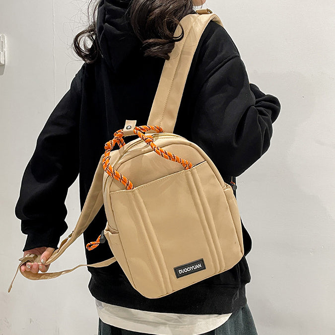 致青春|2024年新編織繩迷你小書包女生旅行小背包時尚跨境潮流雙肩包「9006-200」24.03-1