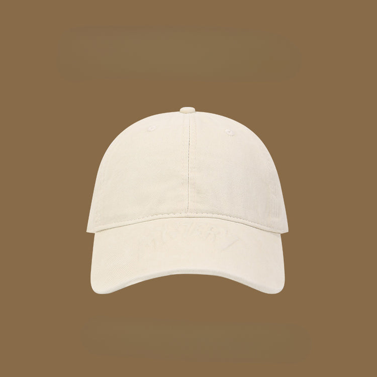 流行帽子|早春新款棒球帽子女純棉軟頂寬檐顯臉小遮陽帽學生穿搭鴨舌帽子男「C4883」24.12-5