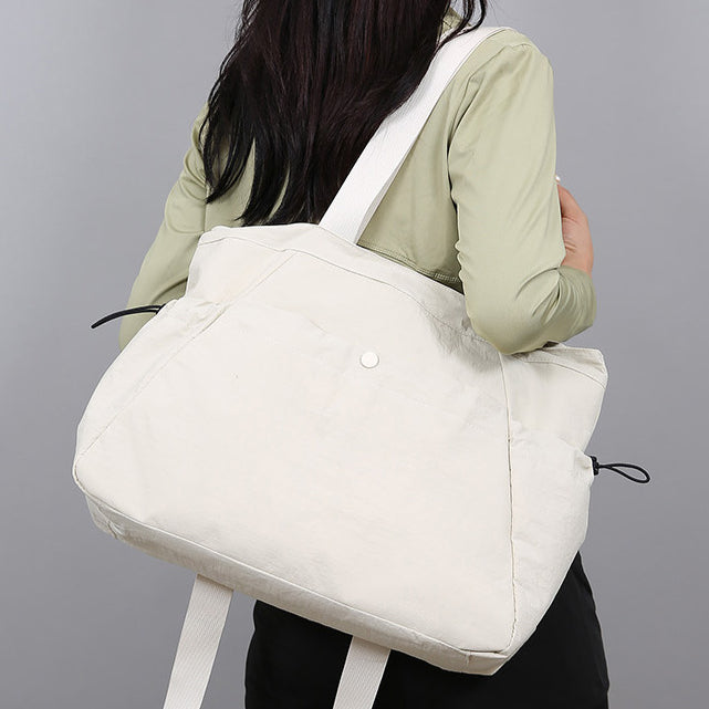 致青春|托特包女大容量小眾通勤包日常搭配便捷出行收納單肩包百搭健身包「5202-129」25.05-3