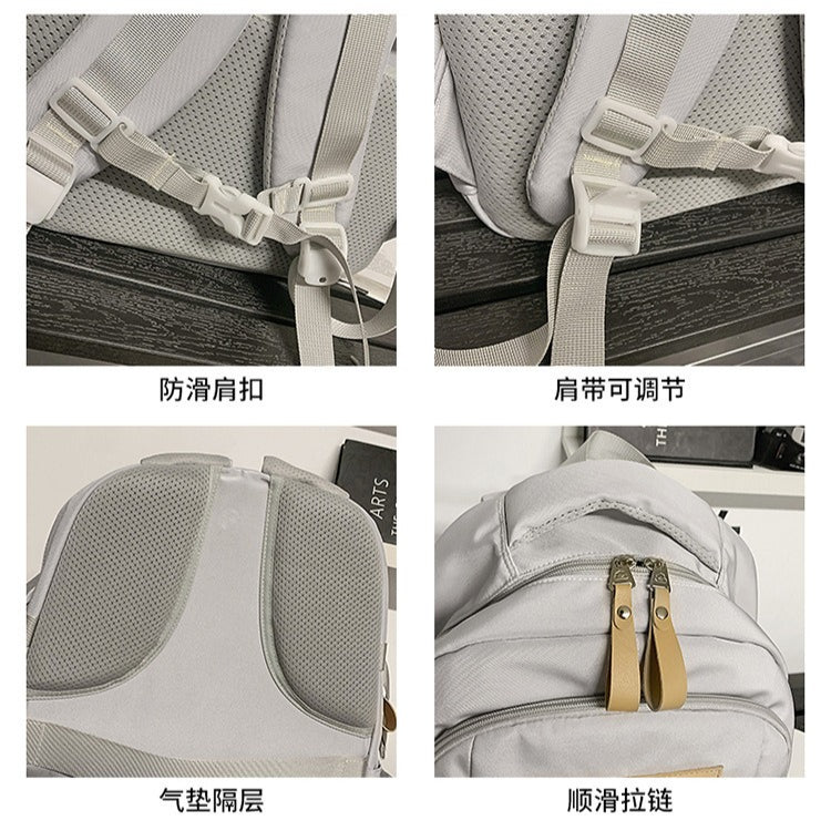 致青春|書包女國中女生學生背包高中大學生旅行雙肩包大容量休閒百搭雙肩背包「2560-148」25.11-2