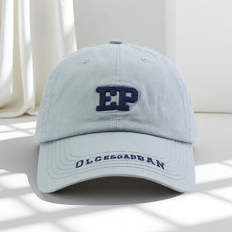 流行帽子|韓版ins刺繡字母帽子女百搭顯臉小鴨舌帽學生情侶戶外休閒棒球帽「C3622AA」25.07-5