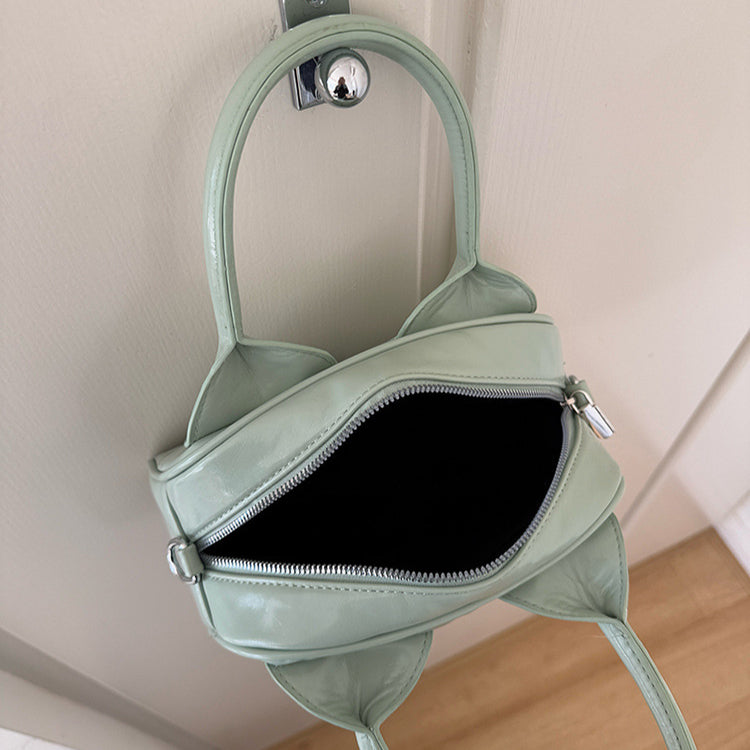 日韓流行|韓版高級感手拎枕頭包2025新款小眾設計潮流時尚單肩包百搭斜挎包「9551#」25.03-2