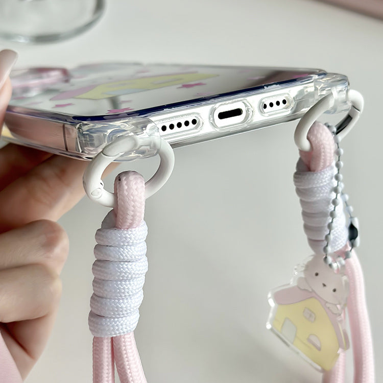 手機殼|蘋果15手機殼iPhone14pro適用12掛繩鏡面殼13promax卡通11「WL0038」24.07