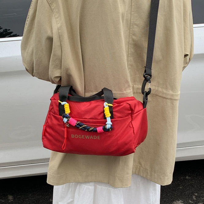 致青春|日系潮牌肩包女質感手拎包小眾設計感簡約百搭斜跨包跨境「8036-116」25.09-3