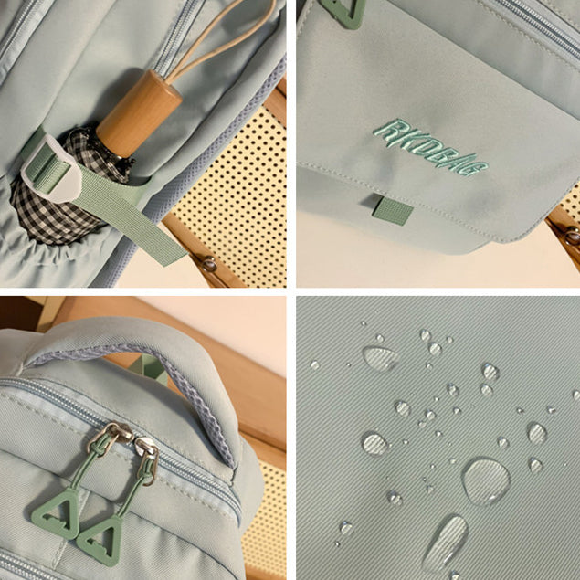 致青春|2024年新日系國中大容量書包女高中大學生雙肩包百搭電腦背包「8031-350」24.03-2