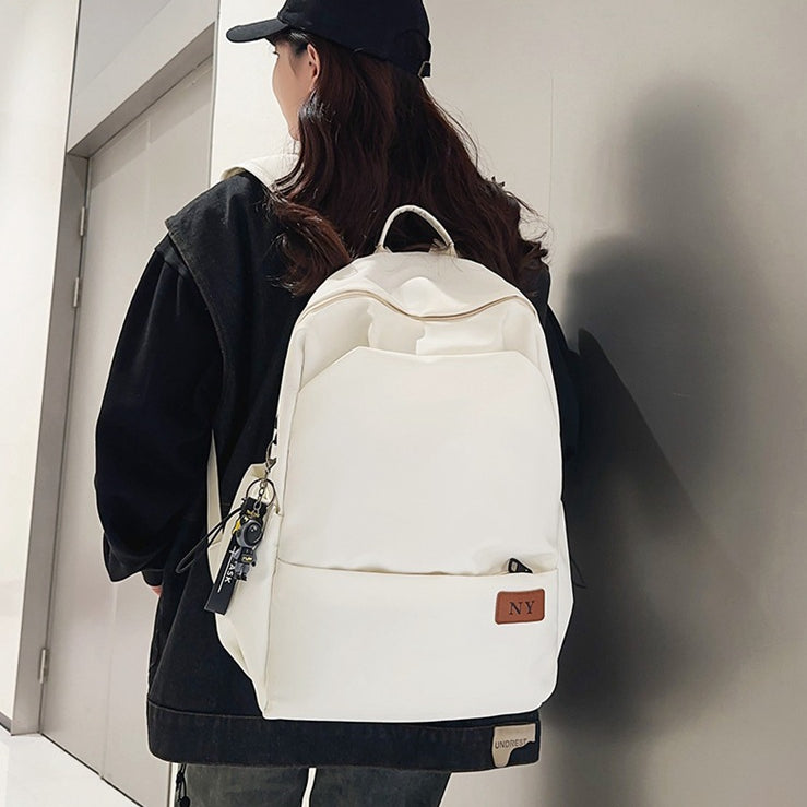 致青春|2024年新尼龍雙肩包機能包街頭潮流工裝風中性風通勤短途旅行背包「8152-130」24.07-2