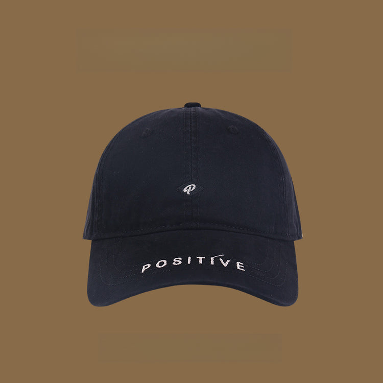 流行帽子|早春鴨舌帽女韓版百搭情侶鴨舌帽顯臉小簡約刺繡字母軟頂遮陽帽「C4908」25.01-2