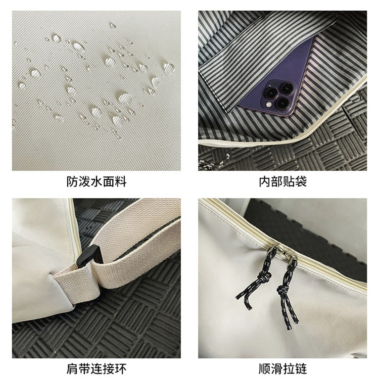 致青春 | 斜背包男ins潮牌2024新款大容量男士包包帆布郵差包女肩包日系「1834-120」24.05-2