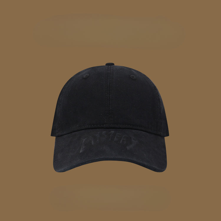 流行帽子|早春新款棒球帽子女純棉軟頂寬檐顯臉小遮陽帽學生穿搭鴨舌帽子男「C4883」24.12-5