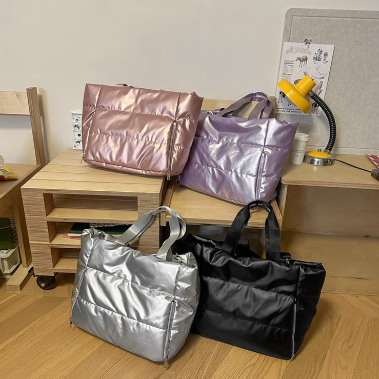 致青春|珠光大容量運動健身包時尚休閒短途旅行包乾濕分離瑜伽手提包「7002-320」24.01-4