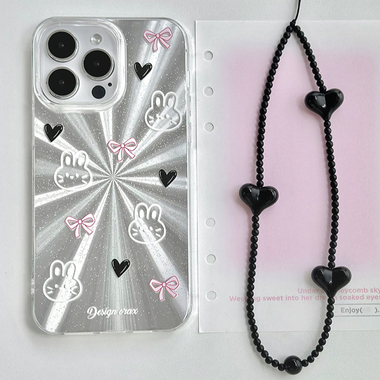 手機殼|蘋果15手機殼女iPhone14卡紙11適用12羽紗13Pro大孔透明78xs「WYB0851」24.07
