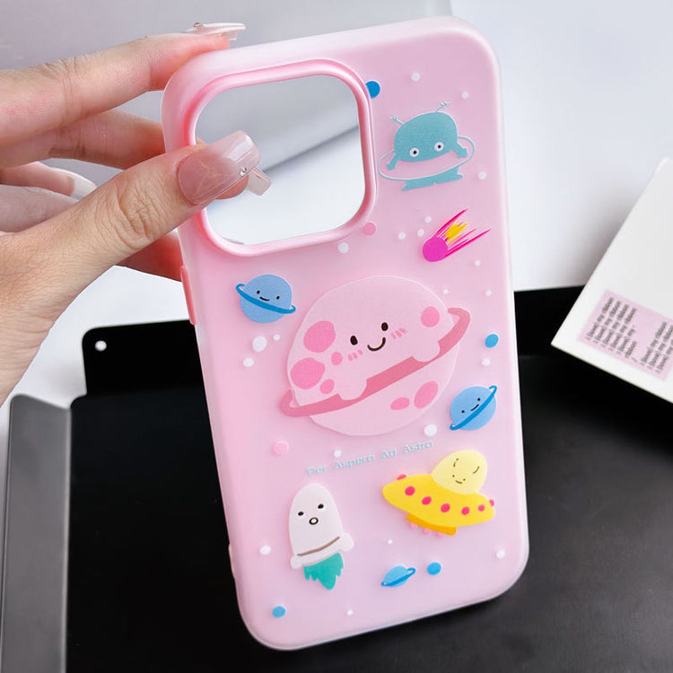 手機殼|蘋果16pro手機殼iPhone15max適用12卡通11膚感果凍14/13手繩「WL0296」25.01-2