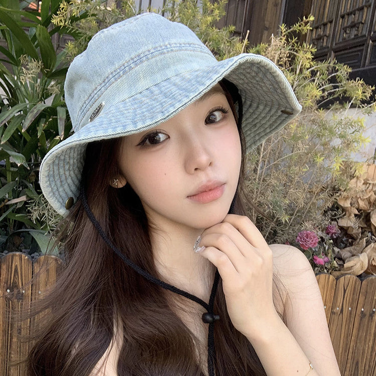 流行帽子|漁夫帽帽子女春夏防曬露營牛仔登山帽百搭時尚復古遮陽帽太陽帽男「C3678」24.02-2