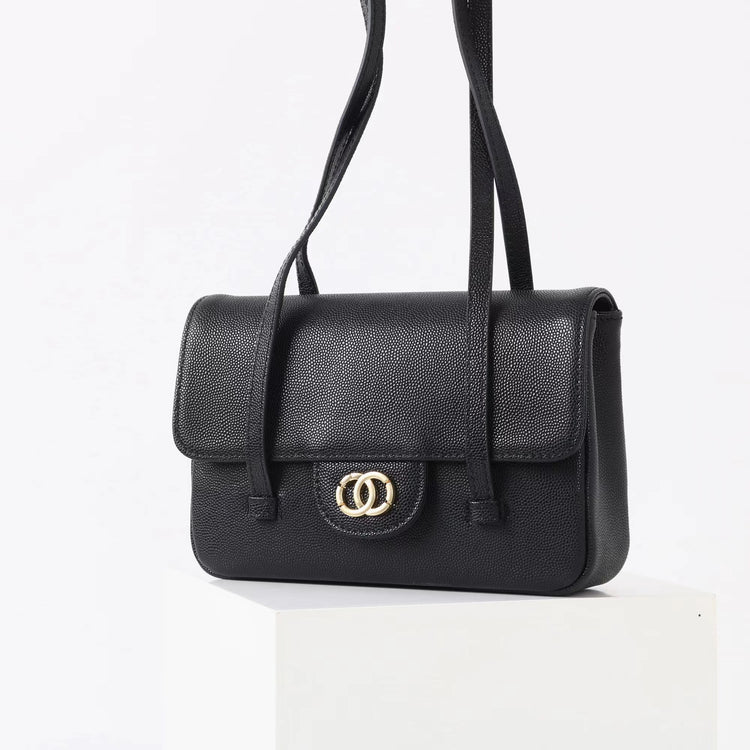 質感真皮|2025新款球紋頭層牛皮復古小香風jennie同款腋下包小方包單肩包女「X9011 D9012」25.12-1