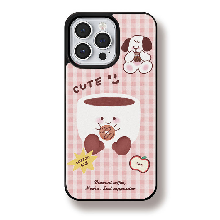 手機殼|蘋果16手機殼iPhone15磁吸磨砂黑框殼14Promax磁吸支架適用12「LR1172」24.12-2