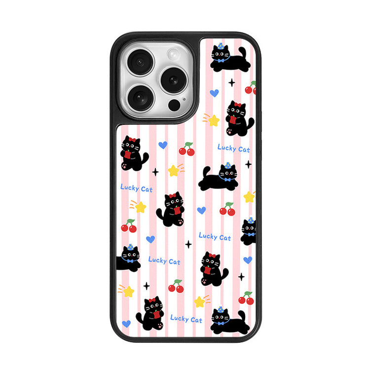 手機殼|iPhone16Promax磁吸手機殼蘋果13AG磨砂碳纖紋12適用15卡通14「WYB2009」25.05-1